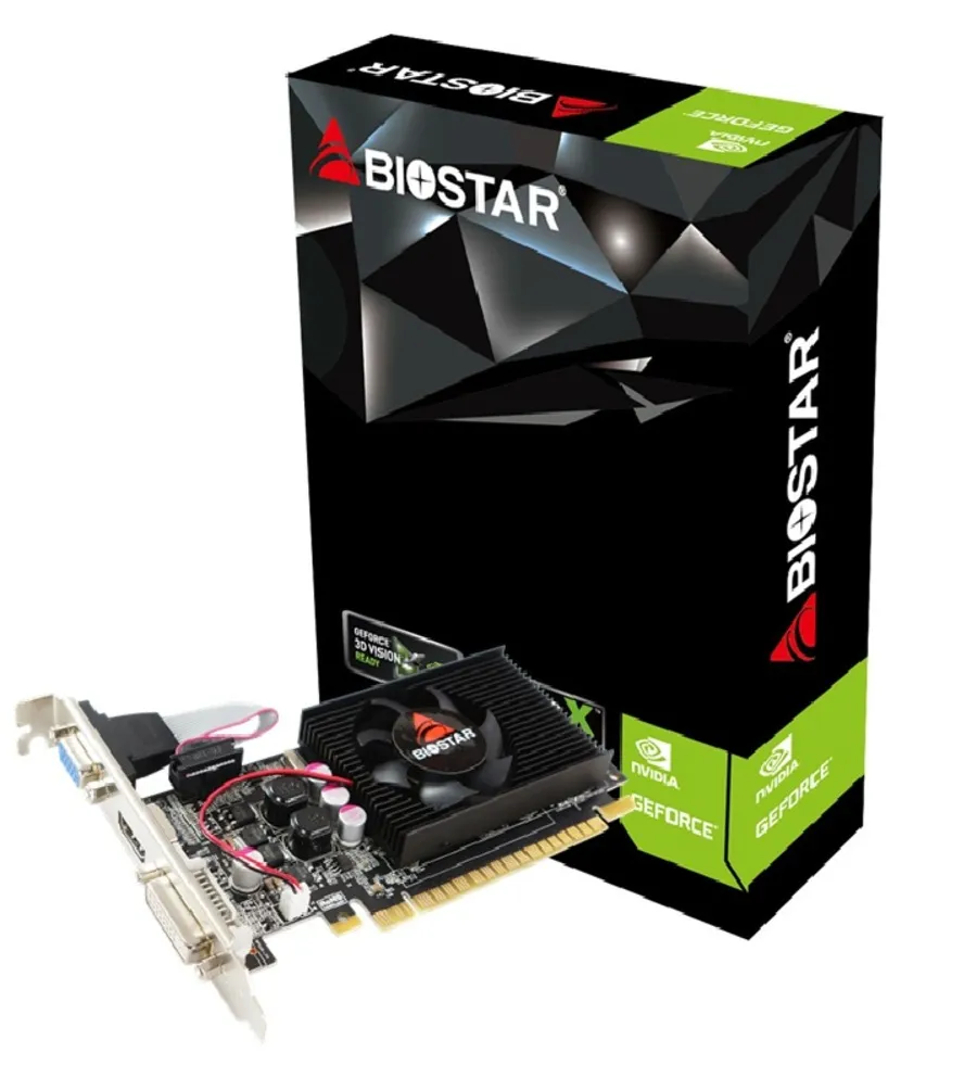 Biostar GeForce GT 610 VN6103THX6 2 Gt -n&auml;yt&ouml;nohjain