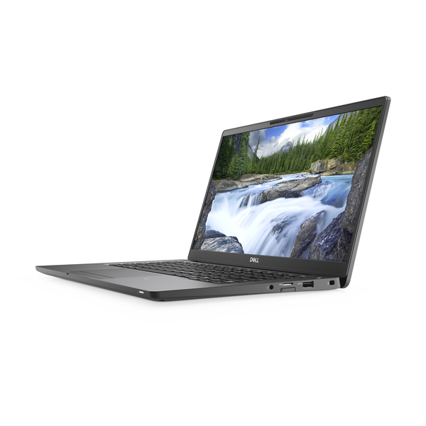 Dell 14" Latitude 7400C, 8 Gt RAM, 256 Gt SSD, Win 10 Pro -kannettava, Musta, Hiili