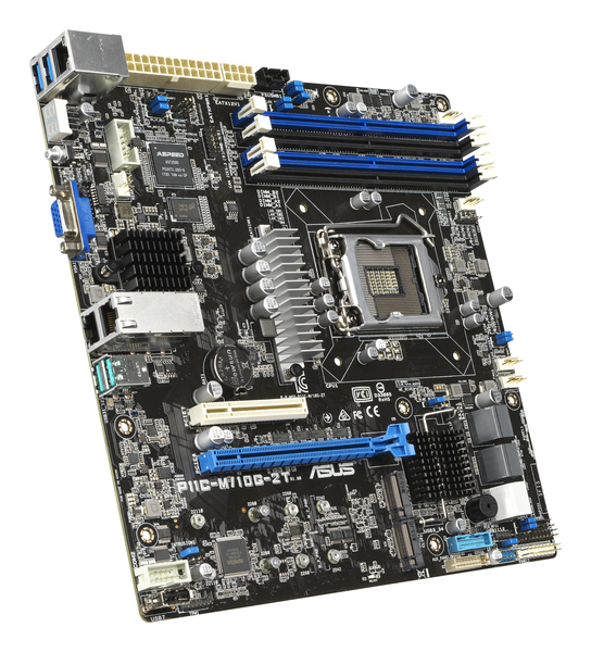 Asus P11C-M/10G-2T Intel C242 LGA1151 mATX Motherboard