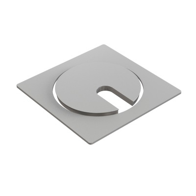 Powerdot Singel metallinen koristekehys, hopea