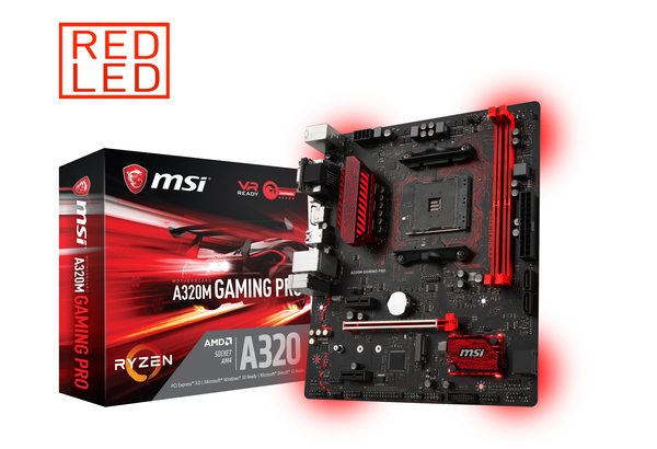 MSI A320M GAMING PRO, mATX motherboard