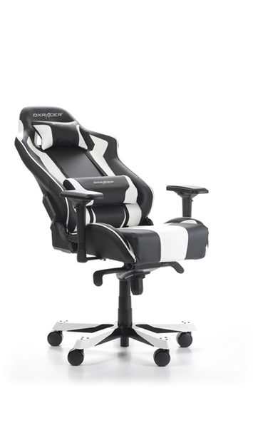 DXRacer King - Gaming Chair - White Black