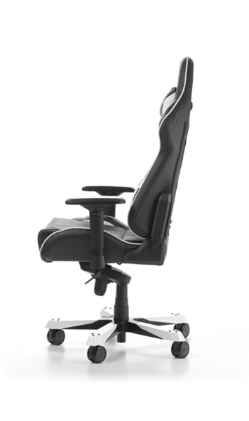 DXRacer King - Spelstol - Svart Vit