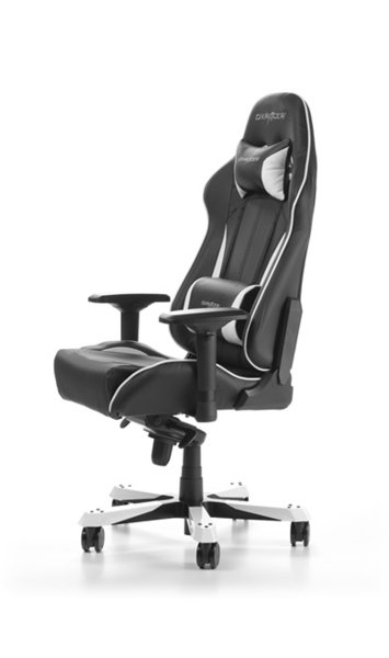 DXRacer King - Spelstol - Svart Vit