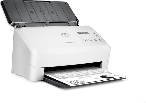 HP ScanJet Enterprise Flow 5000 s4 Sheet-feed Scanner - Asiakirjaskanneri - Dupleksi - 215.9 x 3098.8 mm - 600 dpi x 600 dpi - jopa 55 sivua/min (yksiv&auml;rinen) /