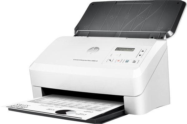 HP ScanJet Enterprise Flow 5000 s4 Sheet-feed Scanner - Asiakirjaskanneri - Dupleksi - 215.9 x 3098.8 mm - 600 dpi x 600 dpi - jopa 55 sivua/min (yksiv&auml;rinen) /