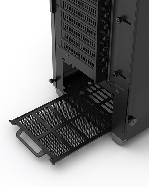 Phanteks Eclipse P400 Mid Tower Case. Tempered Glass. Anthracite Grey