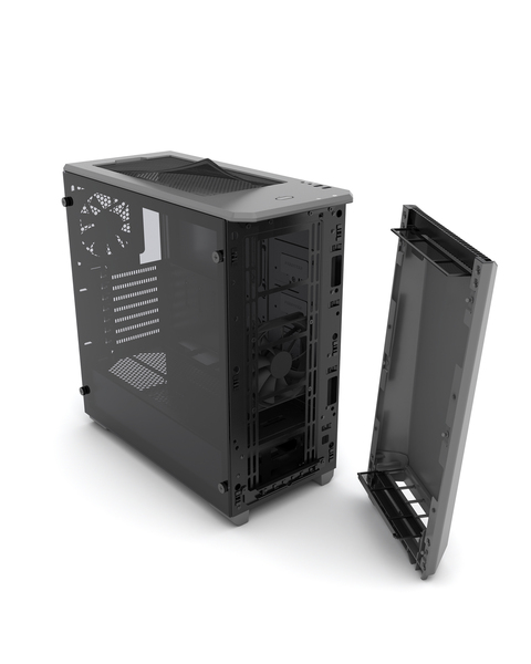 Phanteks Eclipse P400 Mid Tower Case. Tempered Glass. Anthracite Grey