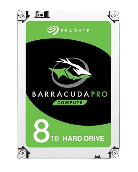 Seagate 8TB Barracuda Pro, 3.5", SATA, 7200rpm, 256MB - HDD-levy