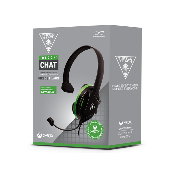 Turtle Beach Recon Chat - gaming headset, PC, PS5, Xbox, Switch