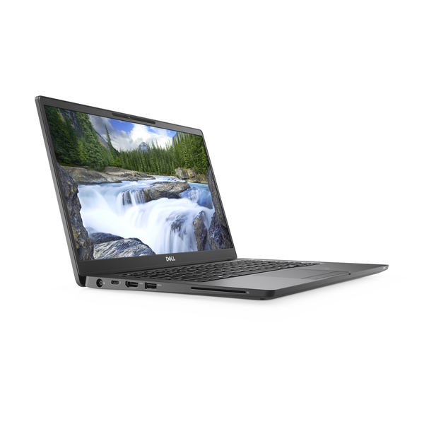Dell 14" Latitude 7400C, 8 GB RAM, 256 GB SSD, Win 10 Pro - b&auml;rbar dator, Svart, Kol