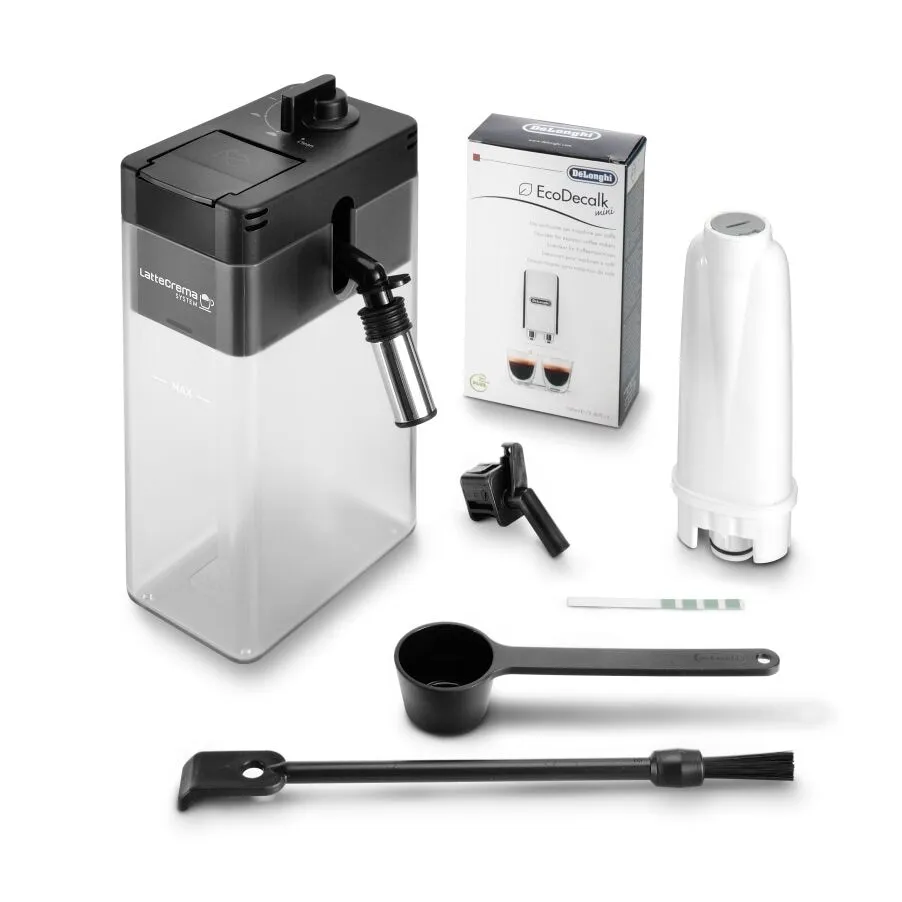 Delonghi PrimaDonna Soul ECAM610.55 - combi coffee maker, Black, Silver