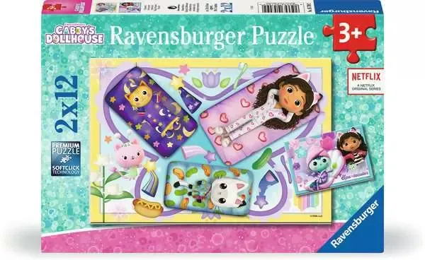Ravensburger children's puzzle Gabby's Dollhouse (2x 12 pieces)
