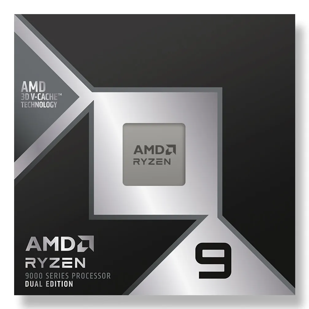 AMD Ryzen 9 9950X3D2 4.3 GHz 192 MB, AM5 -suoritin, boxed (WOF)
