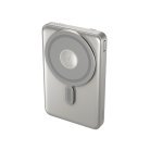 Spello ForcePack 4in1 10000mAh Magnetic Wireless Power Bank SM75 | Titanium | Qi2  &  MagSafe Compatible