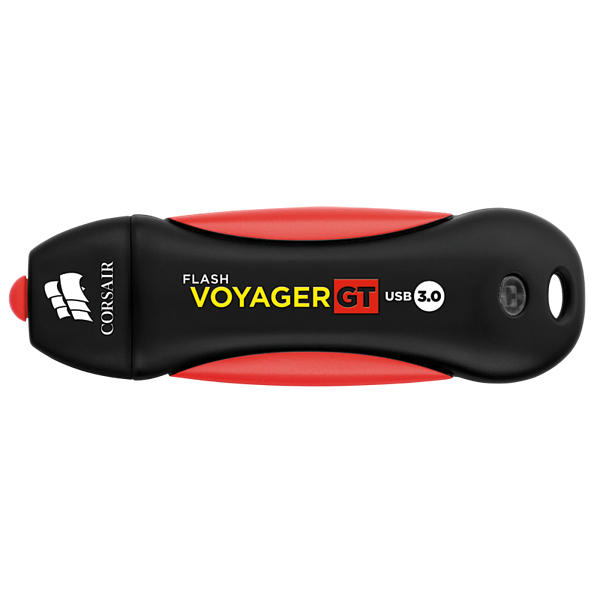 Corsair 256GB Flash Voyager GT USB 3.0 - memory stick, Black/Red