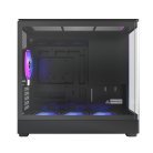Montech KING 15 PRO Micro-ATX Case with window, with RGB lighting, Black