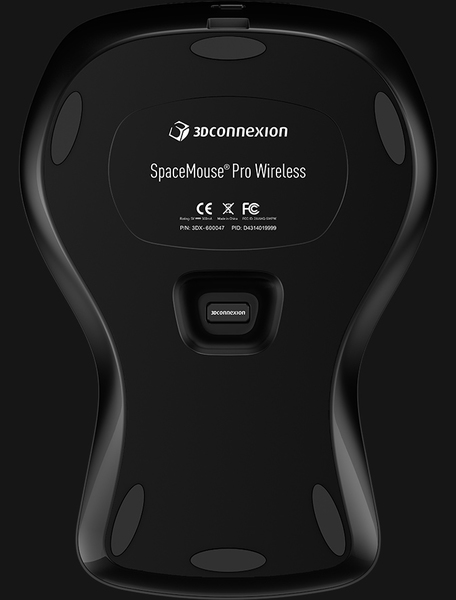 3DCONNEXION SpaceMouse Pro Wireless USB optical 3D-Mouse