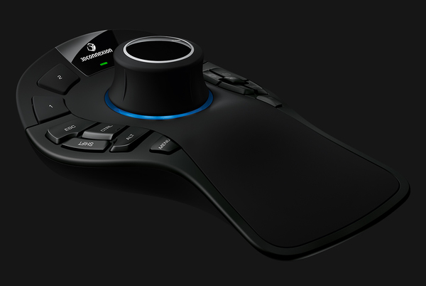 3DCONNEXION SpaceMouse Pro Wireless USB optical 3D-Mouse