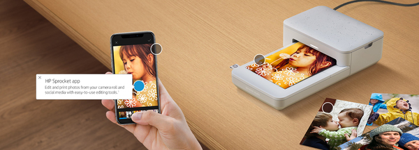 HP Sprocket Studio Snow Printer