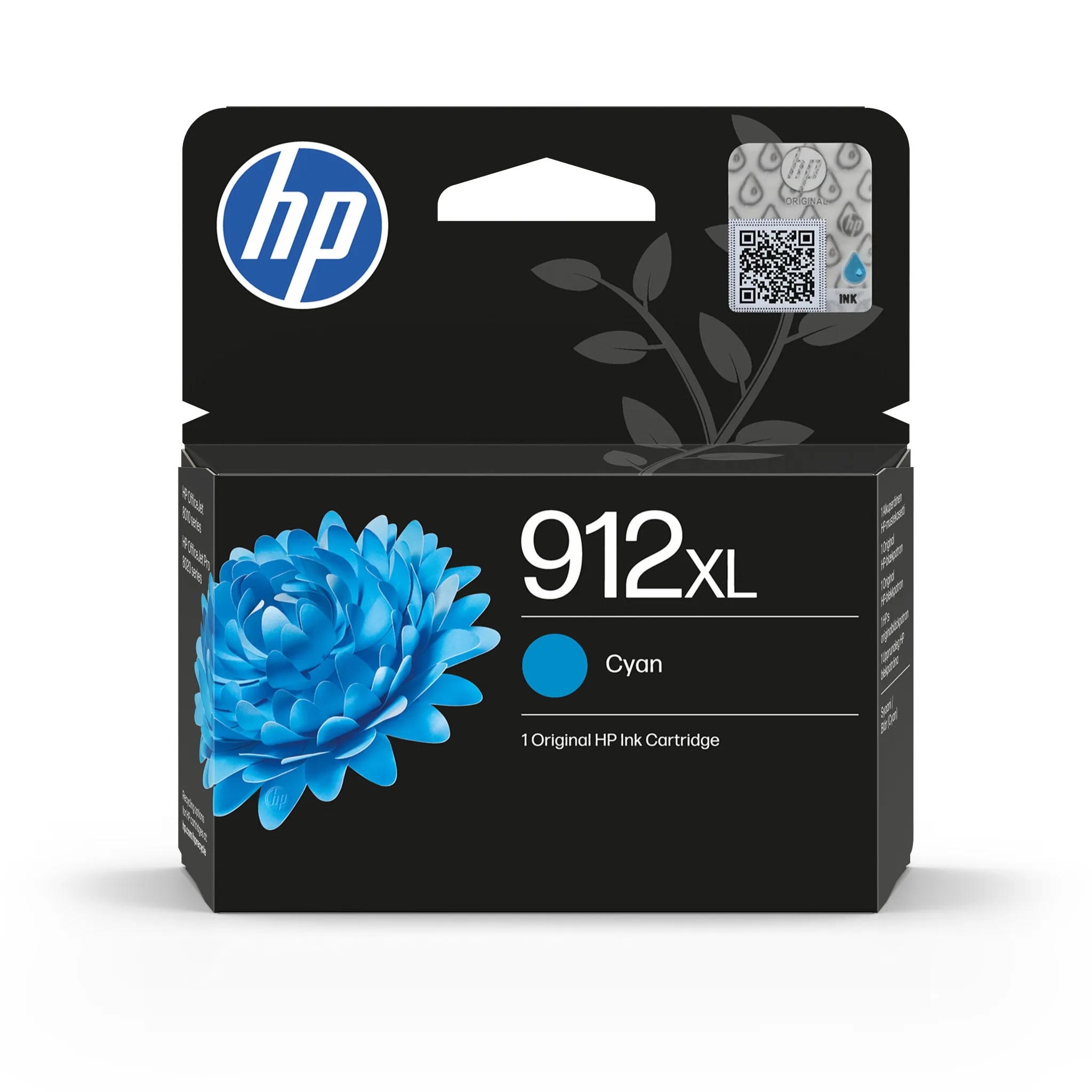 HP 912XL-mustekasetti, 8.5 ml, syaani
