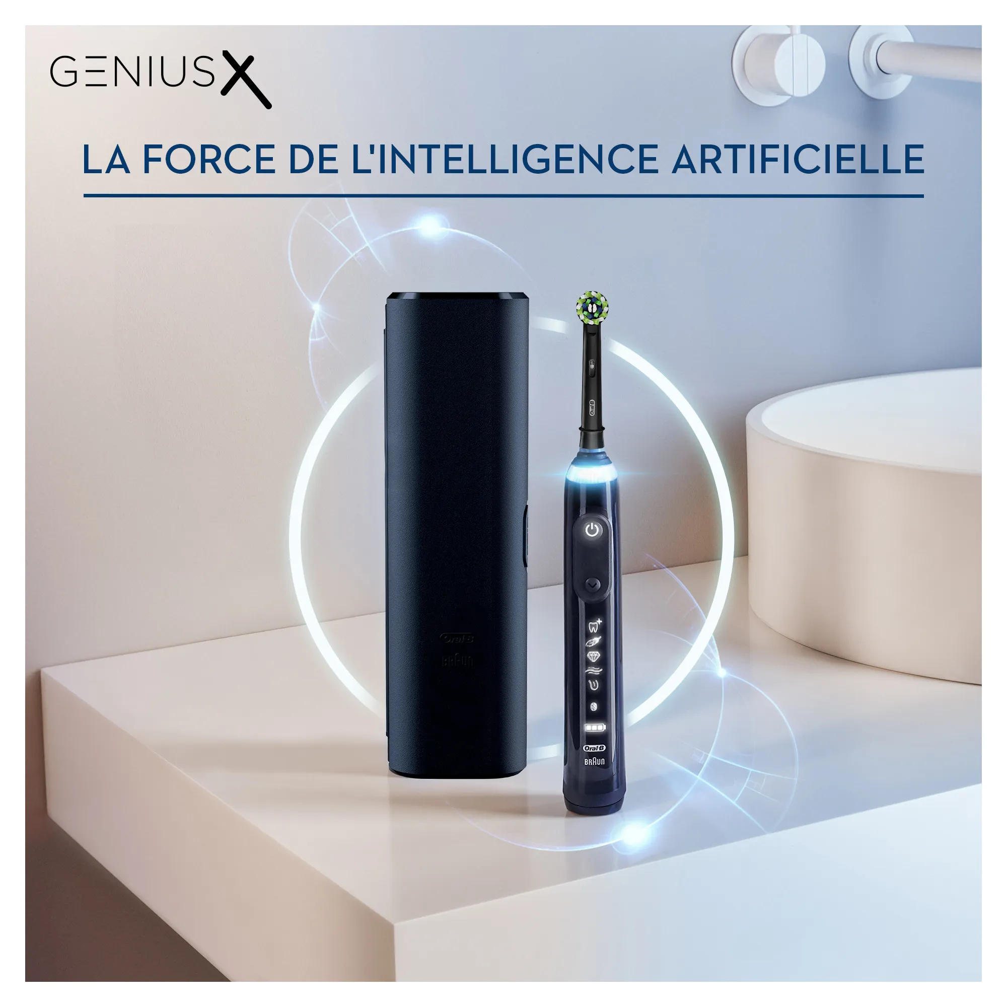 Oral-B GENIUS X - electric toothbrush, Black