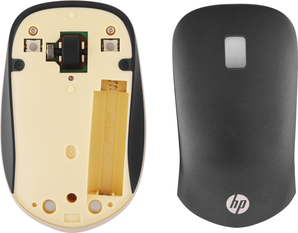 HP 410 Slim Silver Bluetooth Mouse - wireless mouse, Black, Silver