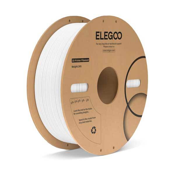 ELEGOO PLA 1.75 mm, 1 kg -3D-tulostusfilamentti, valkoinen
