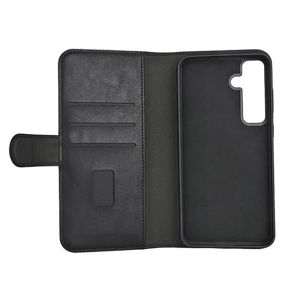GEAR Wallet, Galaxy S24 Plus - 2-in-1 plånboksfodra, Svart