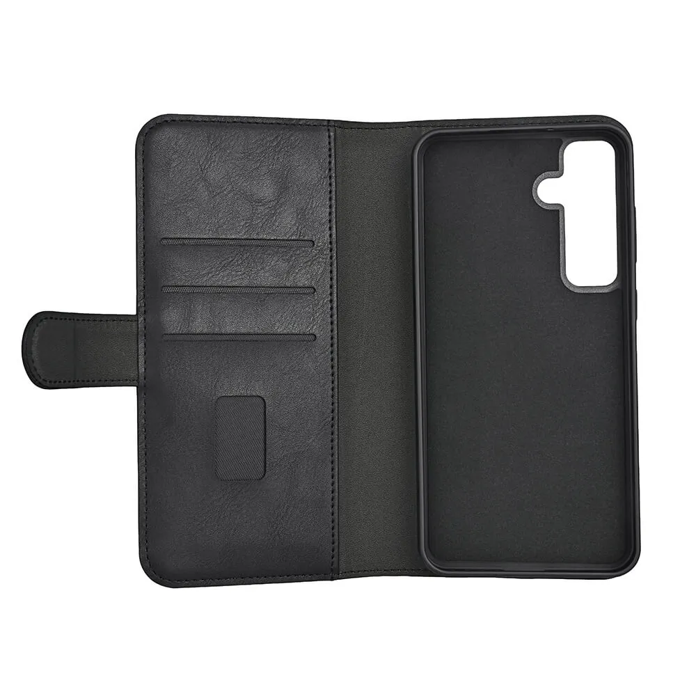 GEAR Wallet, Galaxy S24 Plus - 2-in-1 Wallet Case, Black