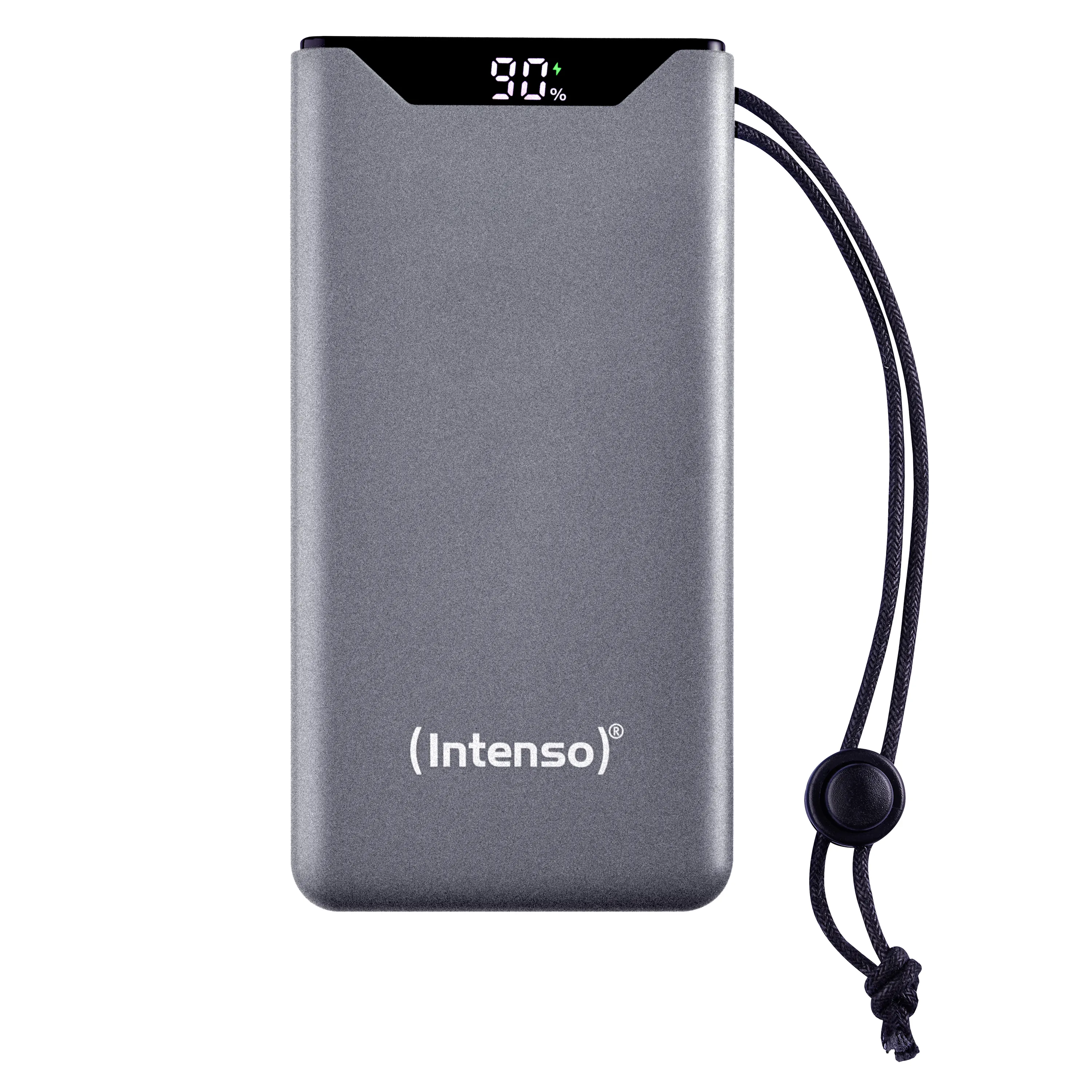 Intenso F10000 -varavirtalähde, 10000 mAh, Harmaa