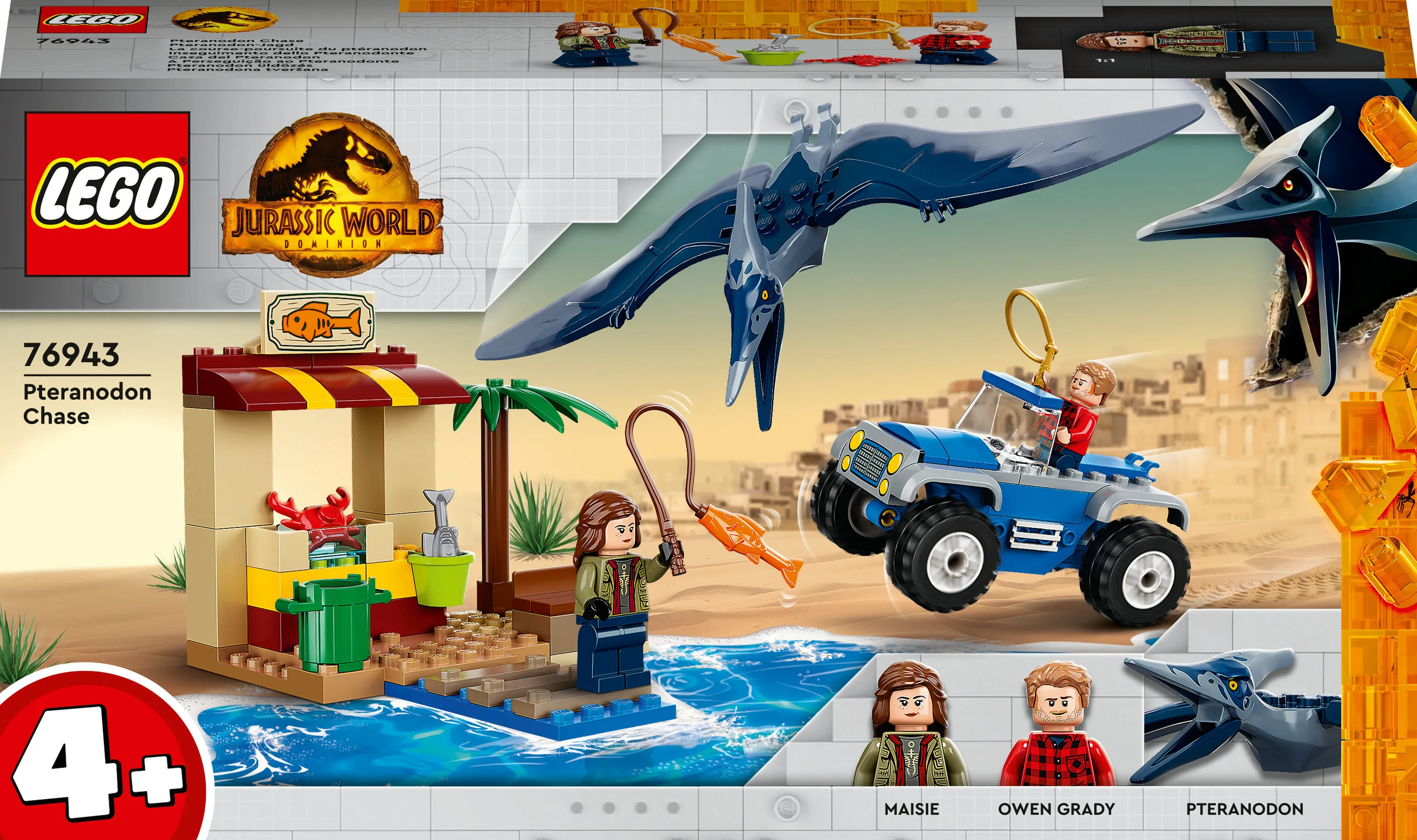 Lego Jurassic World - Pteranodonjakt 76943