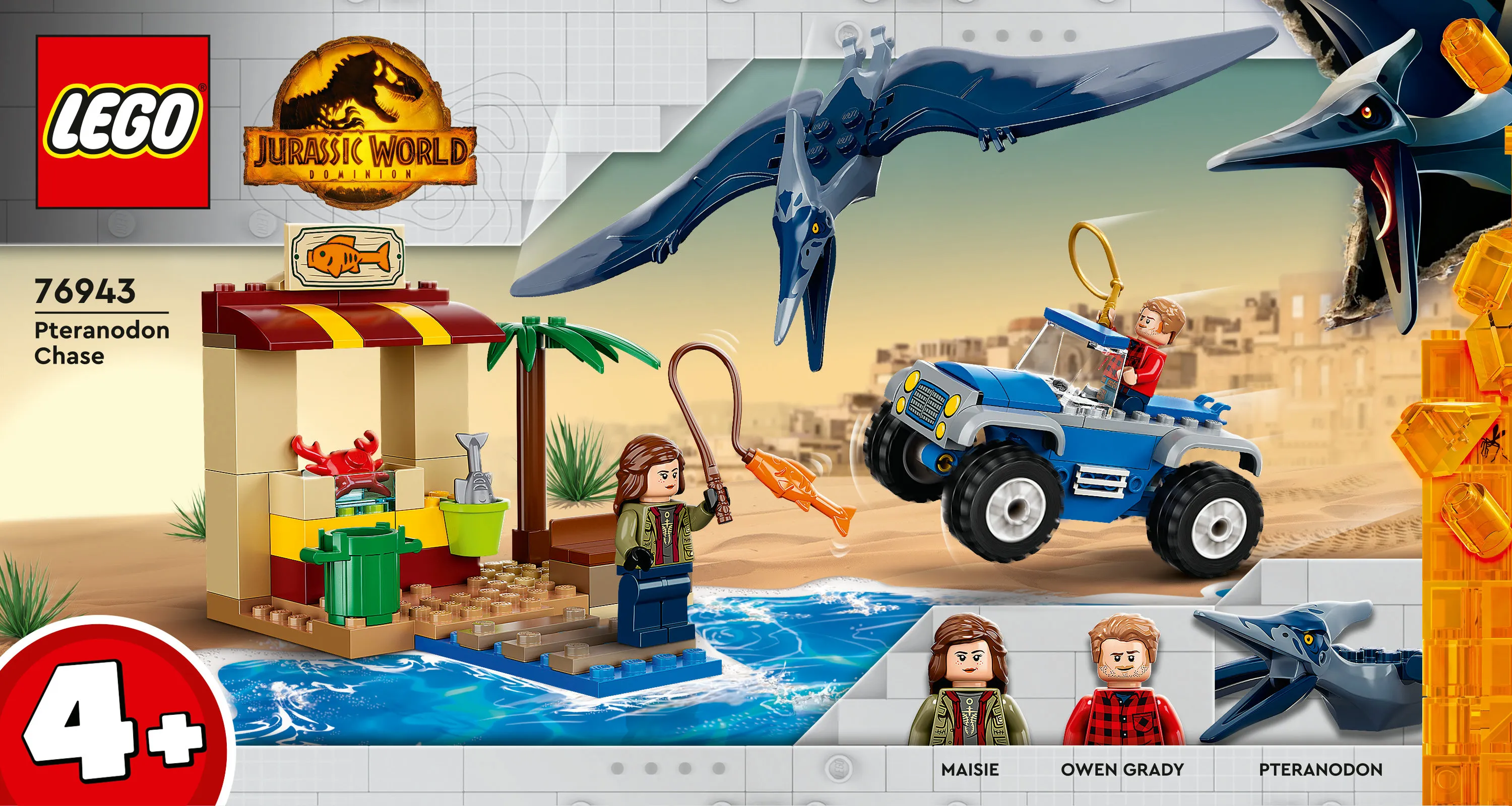 Lego Jurassic World - Pteranodonjakt 76943