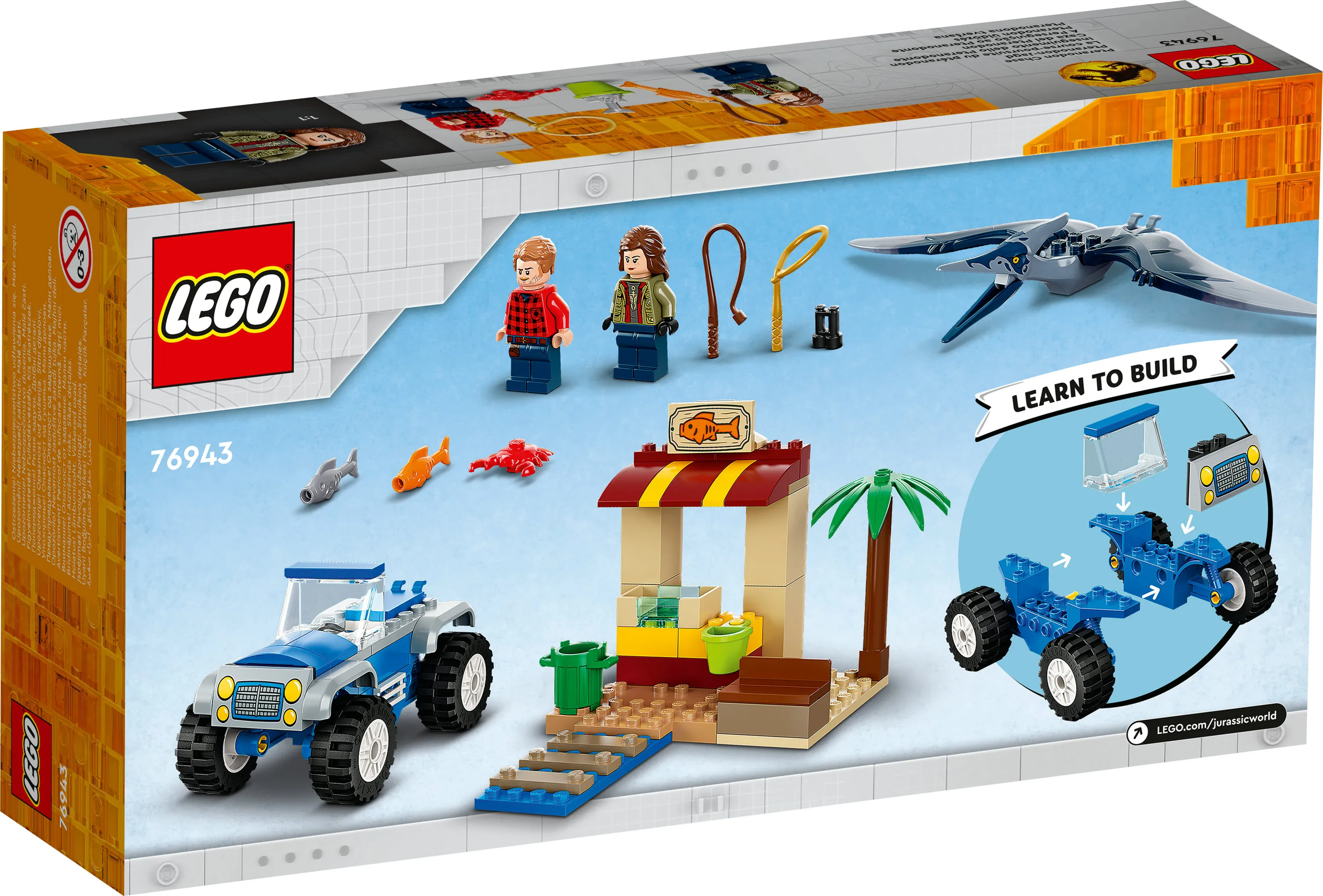 Lego Jurassic World - Pteranodonjakt 76943