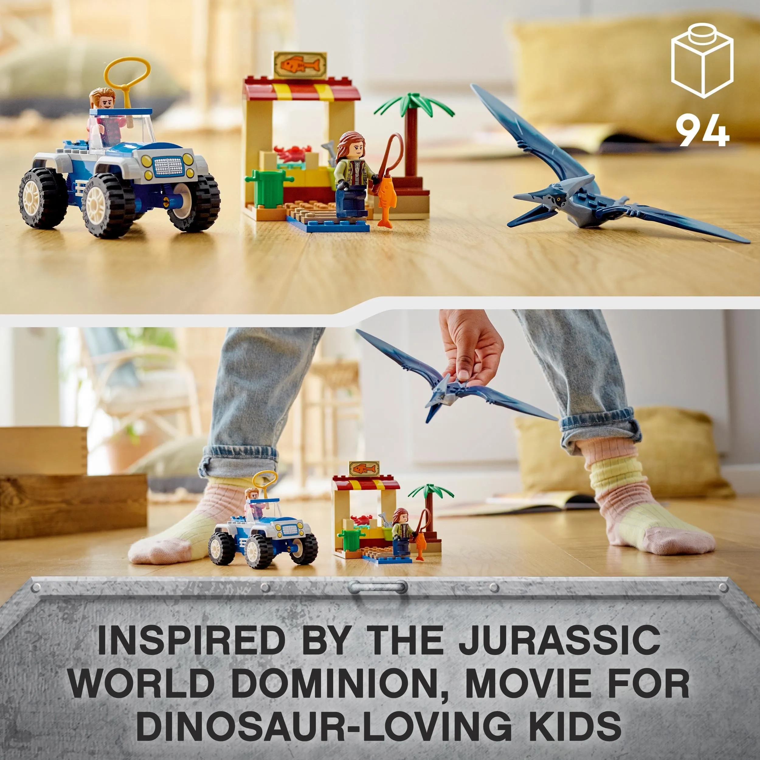 Lego Jurassic World - Pteranodonjakt 76943