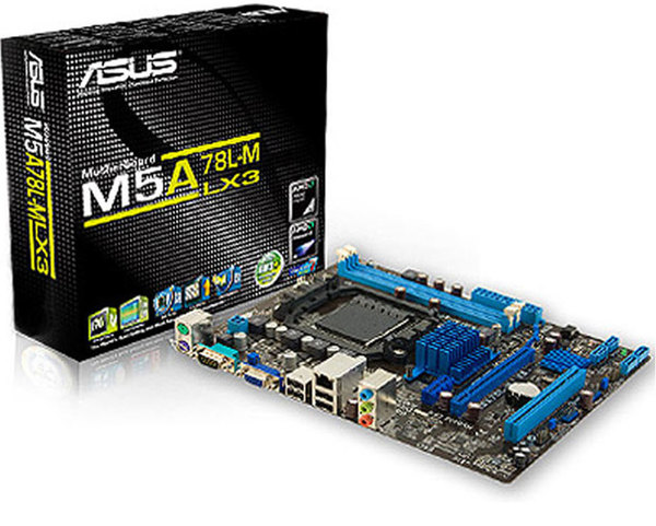 Asus M5A78L-M LX3 AM3+ mATX Motherboard