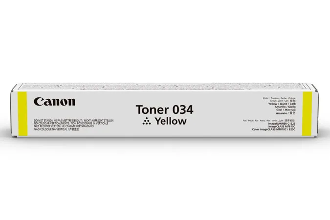 CANON Toner 034 Yellow