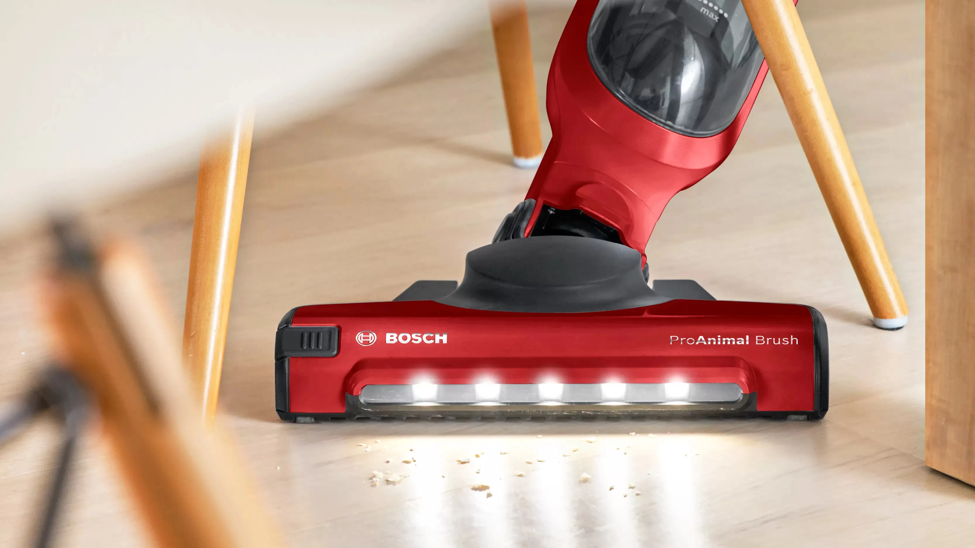 Bosch Flexxo Gen2 ProAnimal BBH3ZOO28 0,4 L 2,15 Ah pussiton -varsi-imuri, punainen