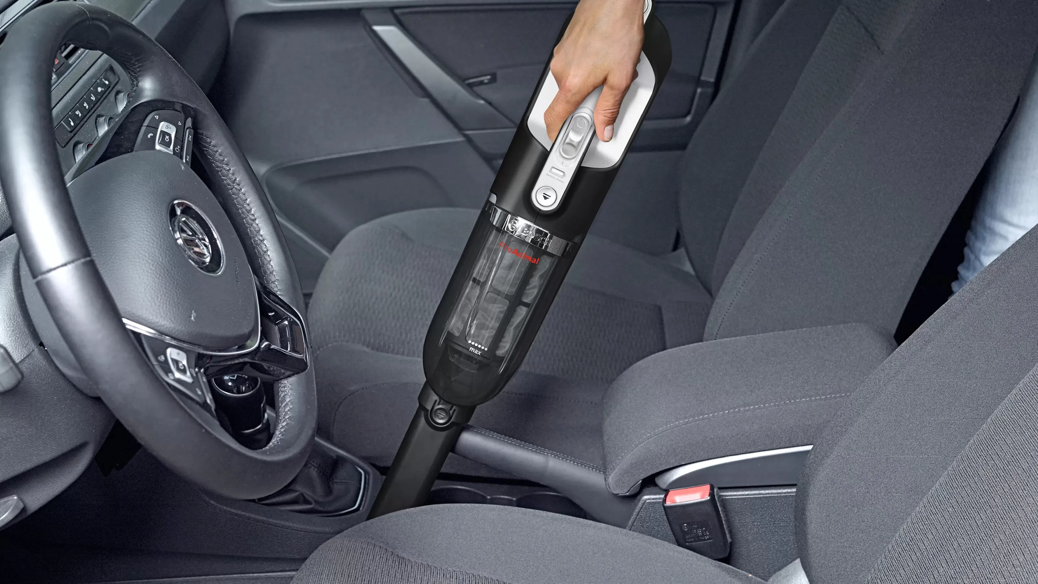 Bosch Flexxo Gen2 ProAnimal BBH3ZOO28 0,4 L 2,15 Ah pussiton -varsi-imuri, punainen
