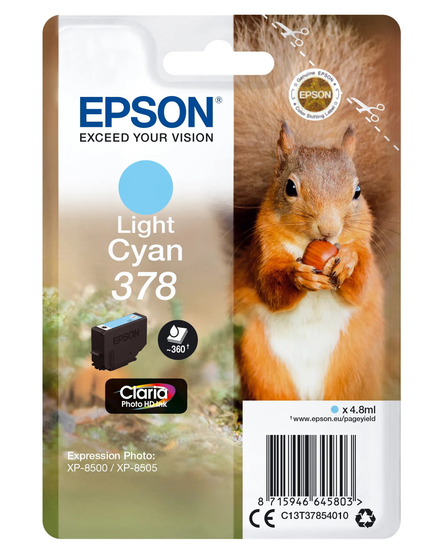 Ink/378 Squirrel 4.8ml LCY SEC