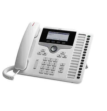Cisco IP Phone 7861 - VoIP -puhelin - SIP, SRTP - 16 riviä - valkoinen