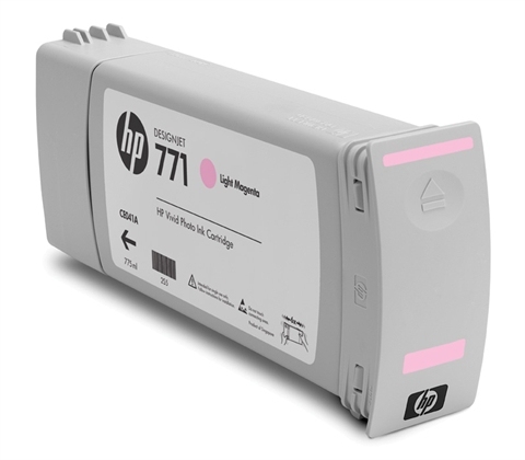 HP 771 - 3 pakettia - 775 ml - vaalea purppura - alkuper&auml;inen - mustepatruuna malleihin DesignJet Z6200, Z6600 Production Printer, Z6800 Photo Production