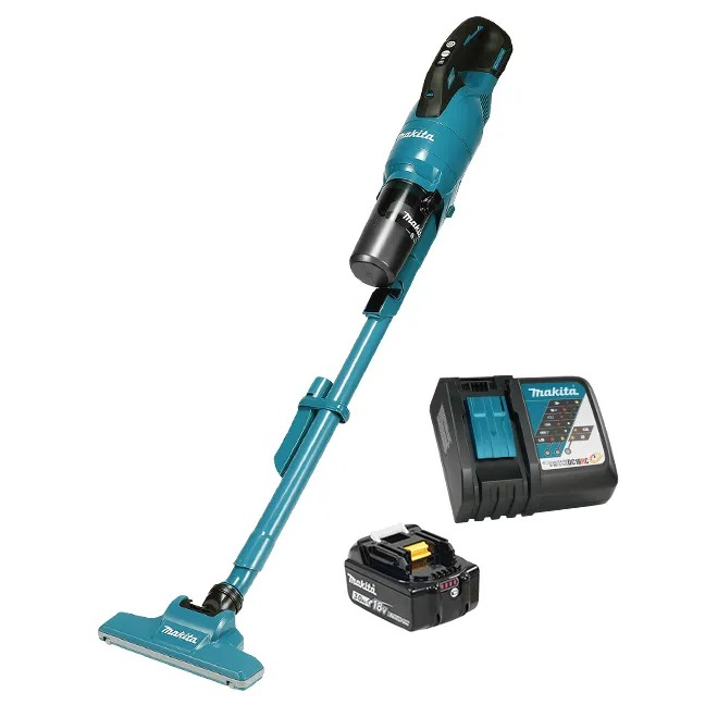 Makita DCL286FRF 18V - handdammsugare, turkos/svart
