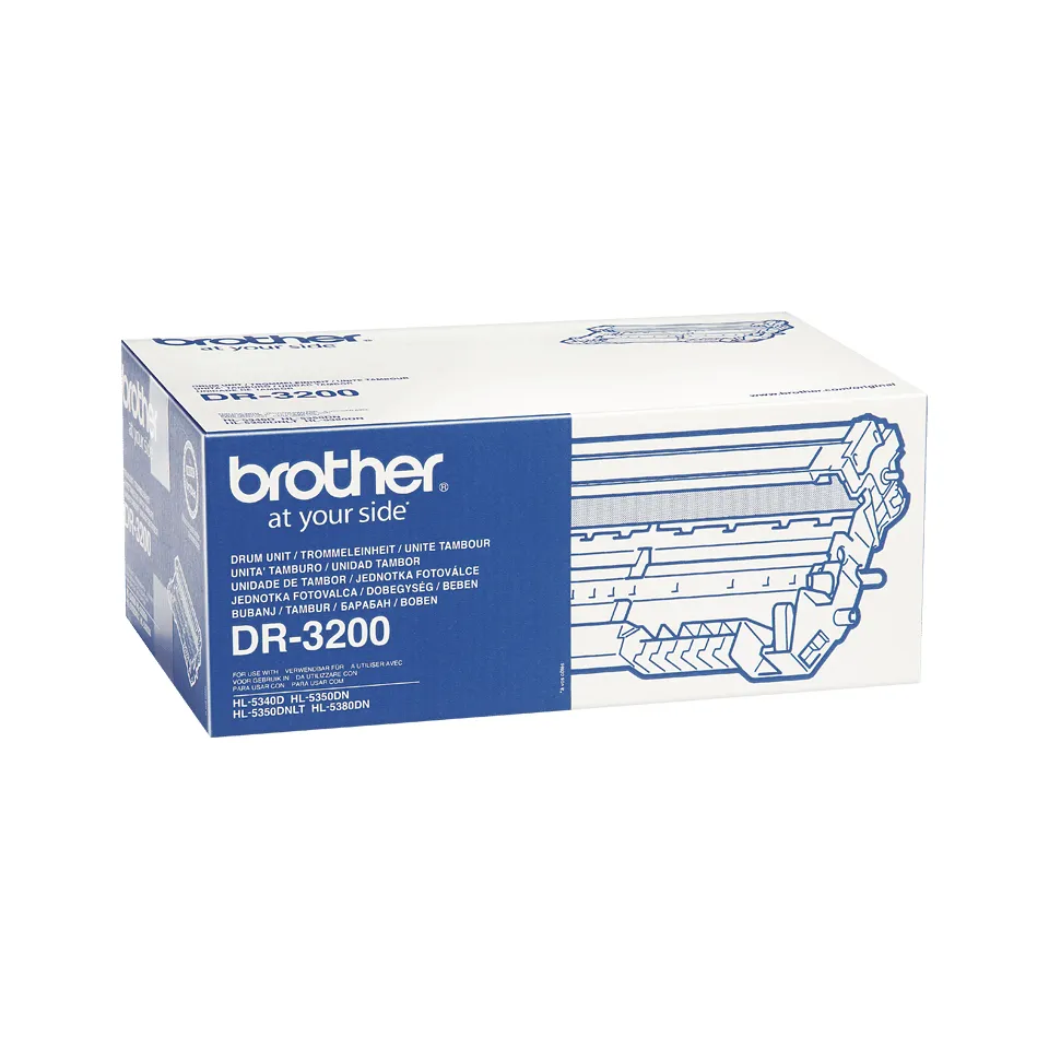 Brother DR3200 - Rumpusarja malleihin Brother DCP-8070, 8085, HL-5340, 5350, 5370, 5380, MFC-8370, 8380, 8880, 8890