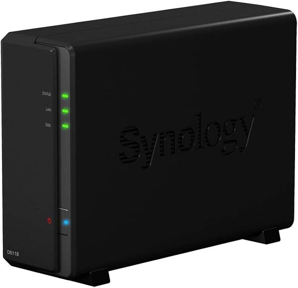 Synology DiskStation DS118 - verkkotallennuslaite, musta