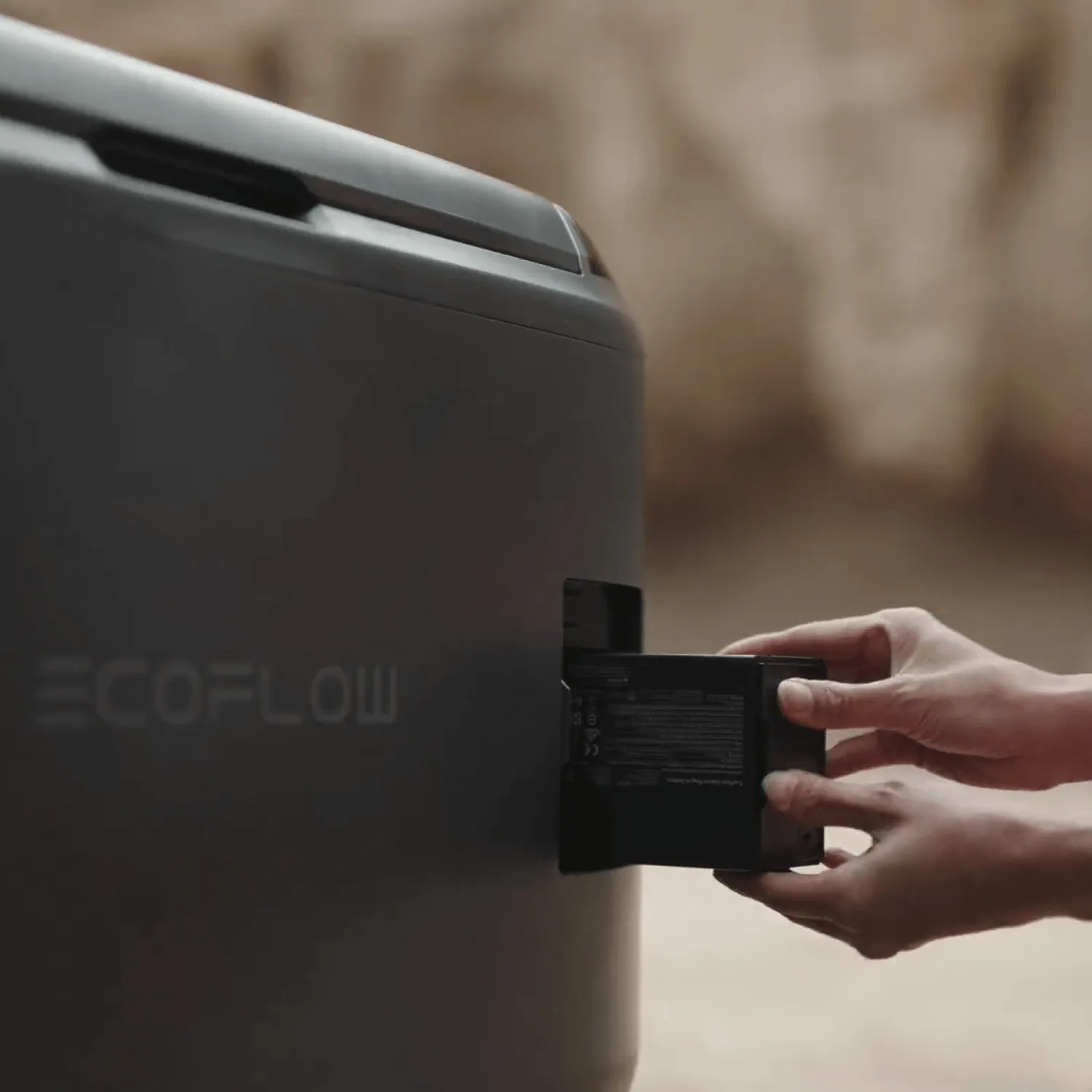 ECOFLOW GLACIER Classic - kannettava j&auml;&auml;kaappi - 55L