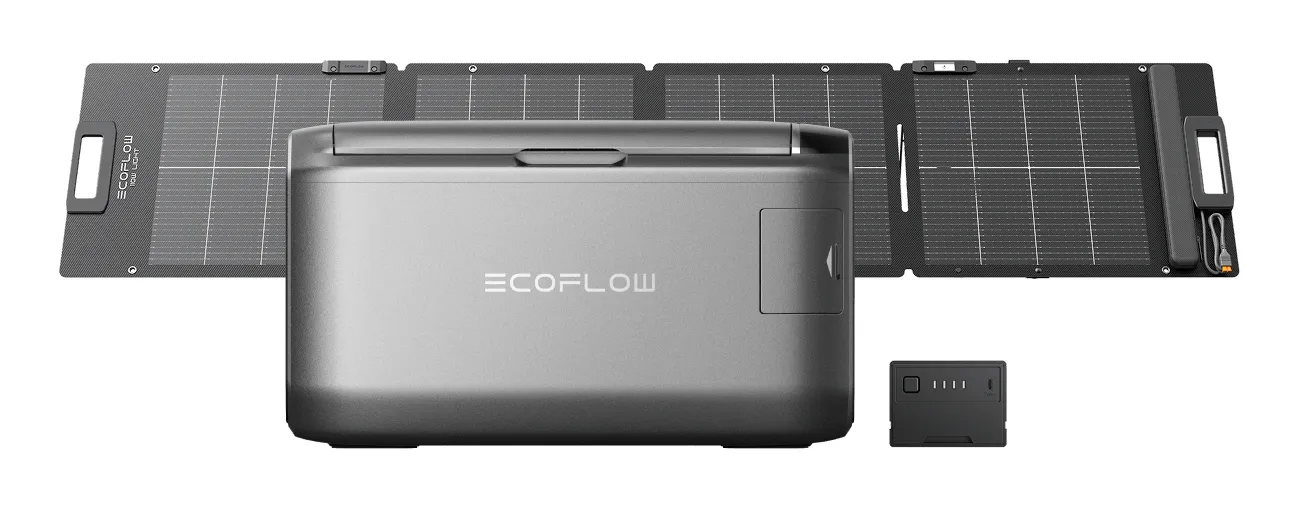 ECOFLOW GLACIER Classic - kannettava j&auml;&auml;kaappi - 55L