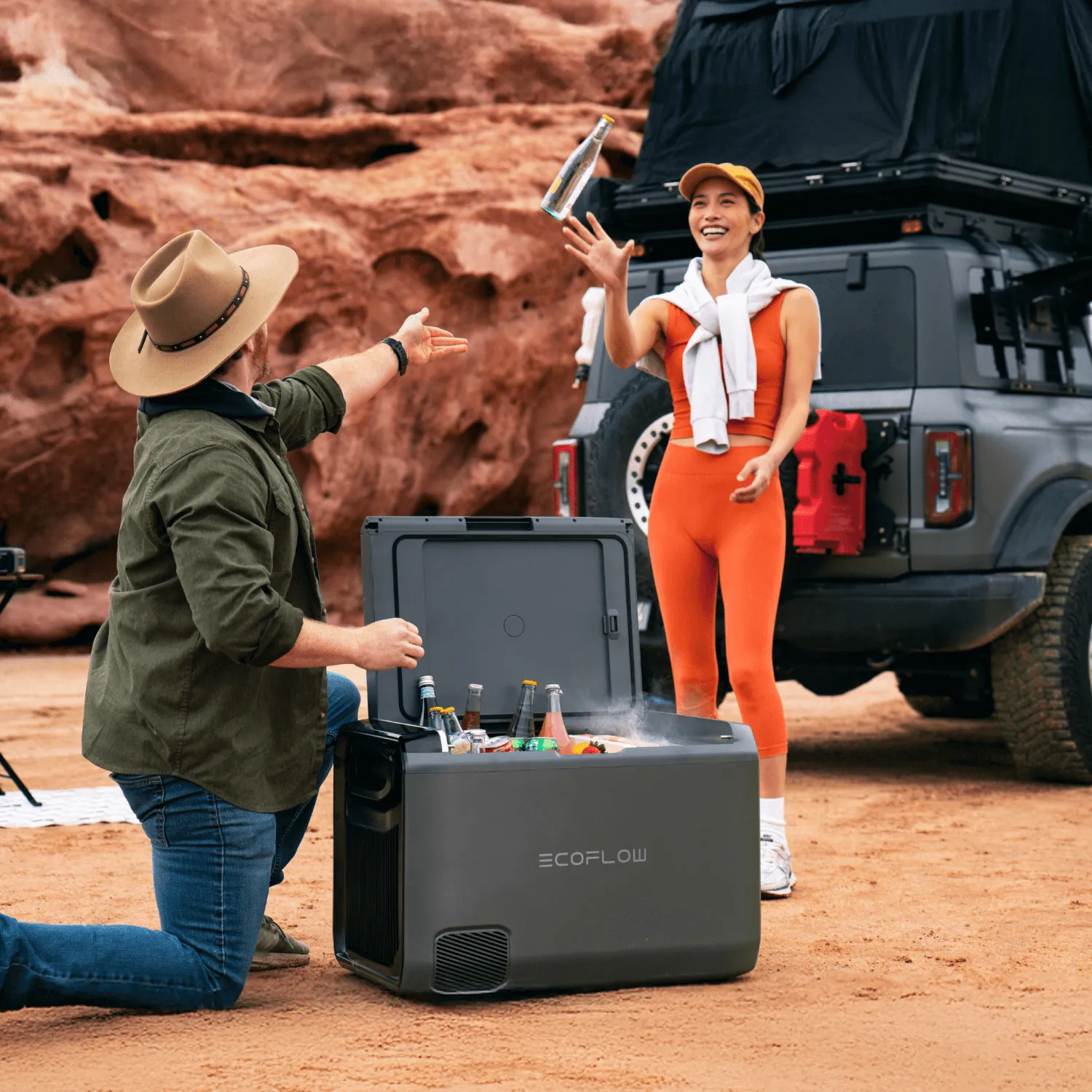 ECOFLOW GLACIER Classic - portable refrigerator - 55L