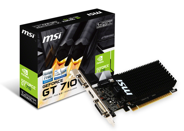 MSI GeForce GT 710 LP 1GB - Graphics card