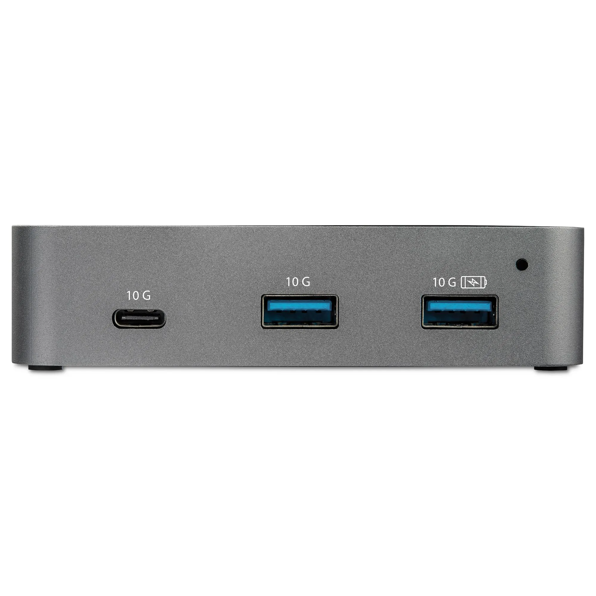 STARTECH.COM 3-Port USB-C Hub USB 3.1 Gen2 10Gbps 2x USB-A and 1x USB-C Powered Universal Power Adapter Included HB31C2A1CGS